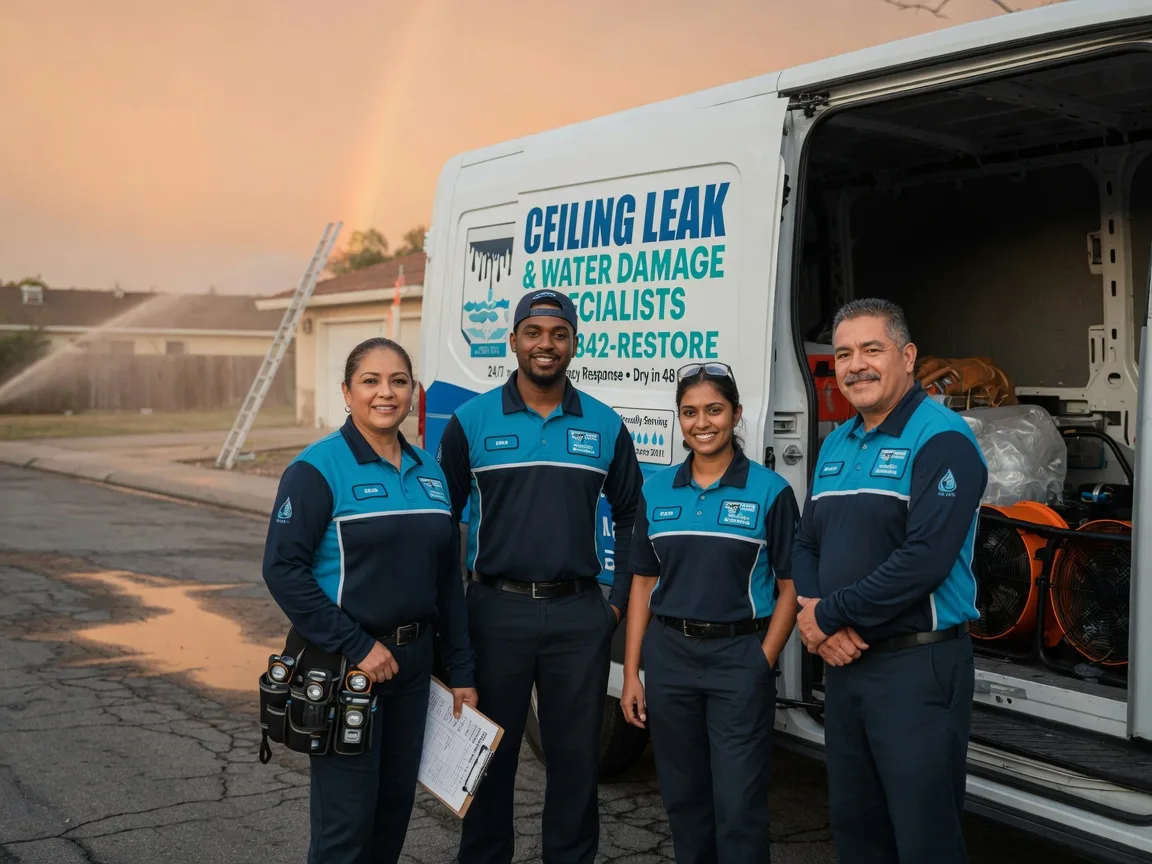 Ceiling Leak Cleanup company in North Monmouth, ME